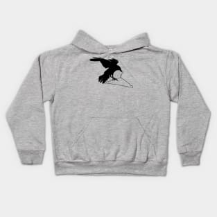 Hey Look Its the Opposite of a Stork Kids Hoodie